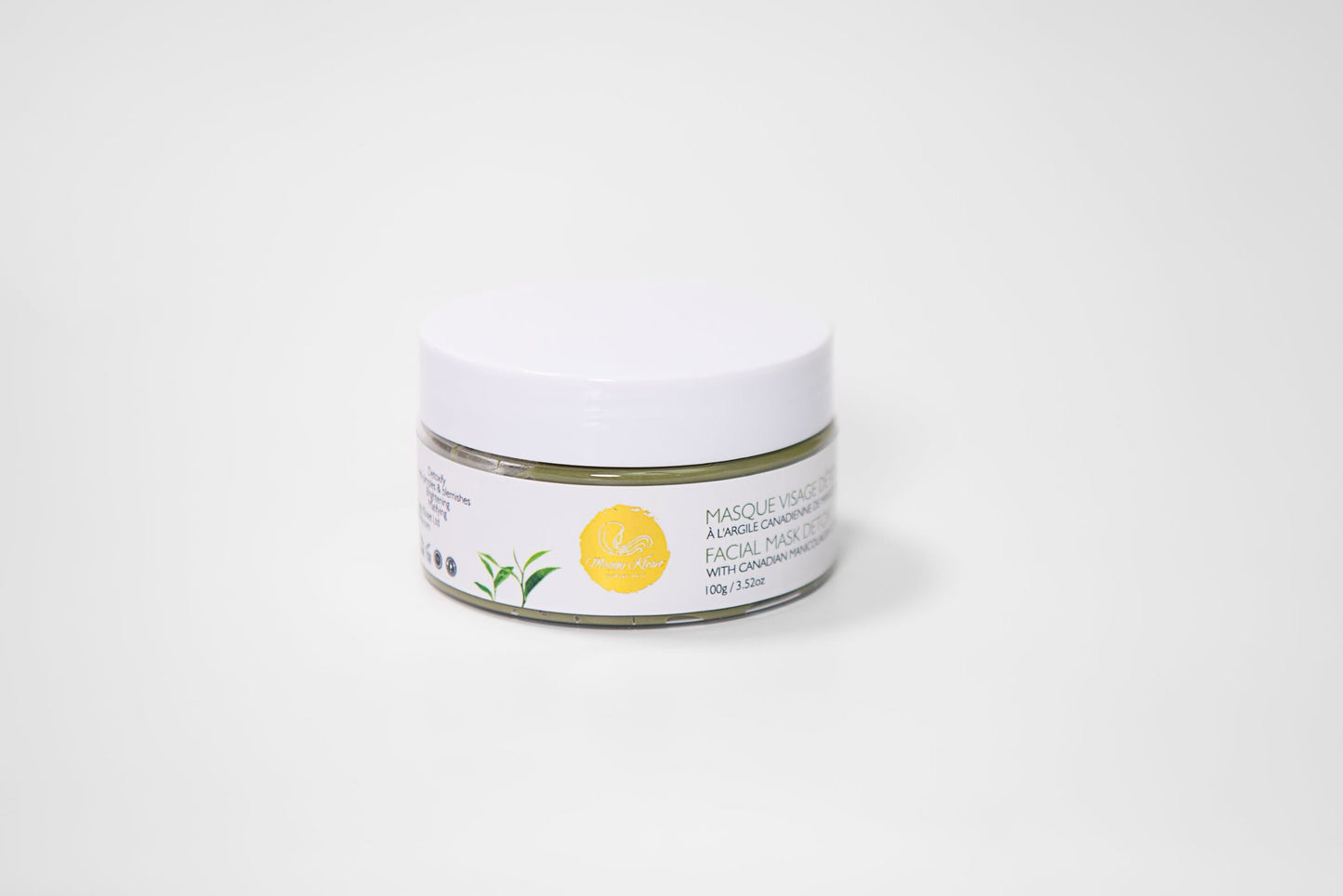 Mascarilla Facial Detox de Arcilla y Té Verde