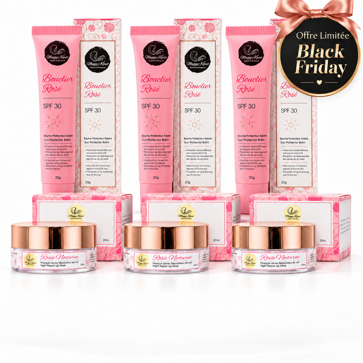 Rituel Lèvres Douces & Rosées