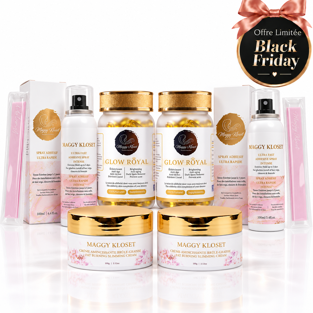 Coffret Les Incontournables - Glow, Silhouette & Pose Perruque