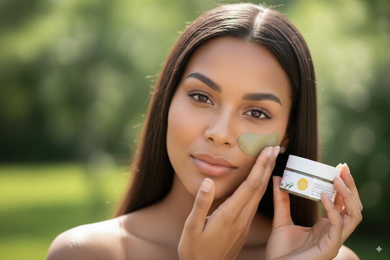 Masque Visage Detox à l'Argile et Thé Vert