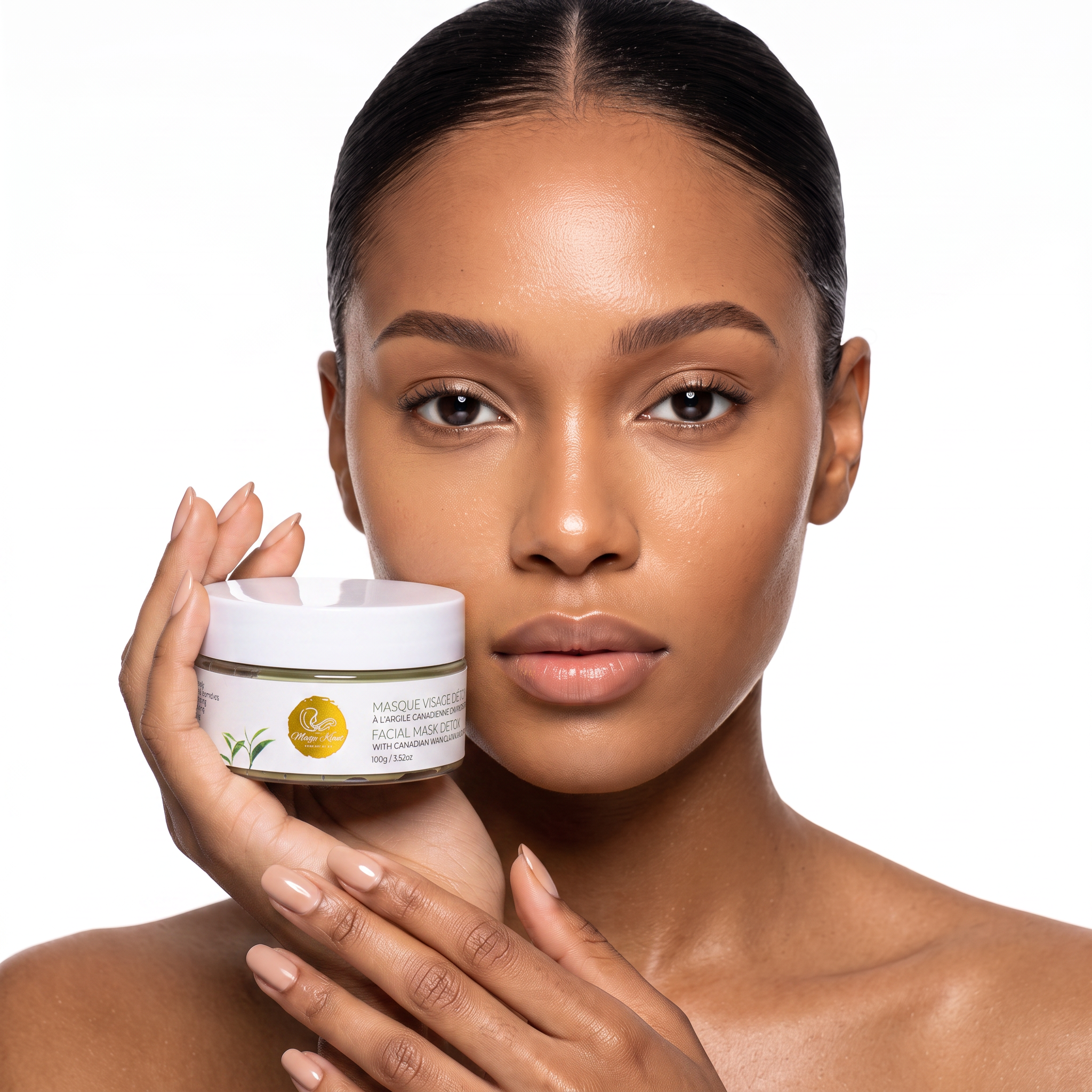 Masque Visage Detox à l'Argile et Thé Vert