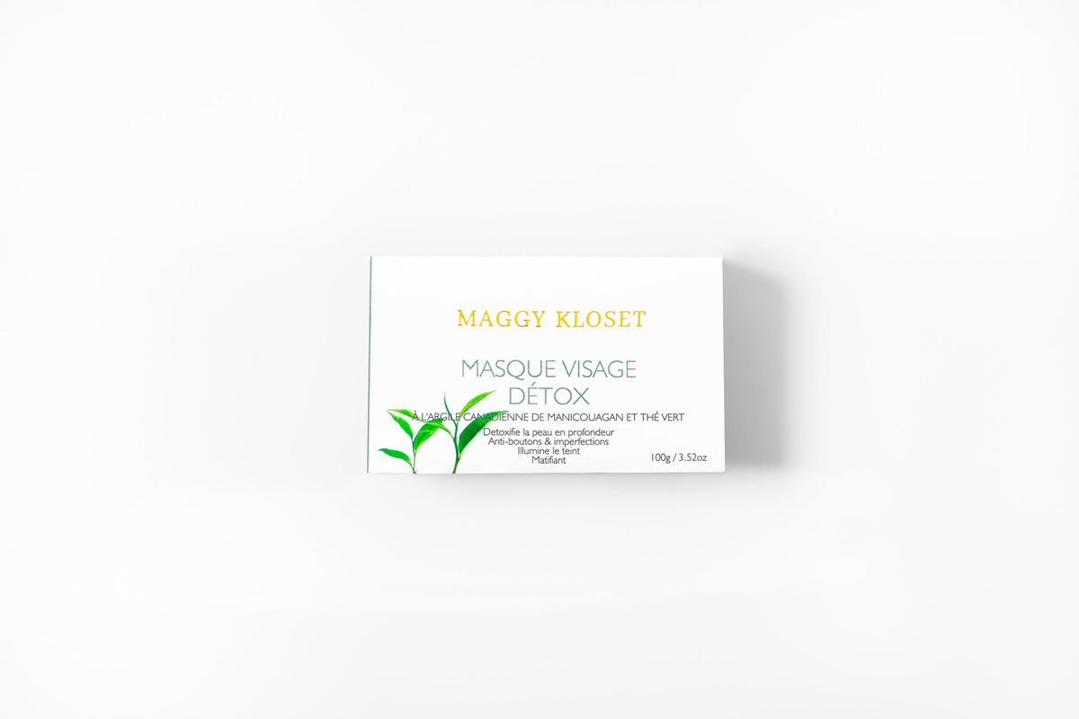 Mascarilla Facial Detox de Arcilla y Té Verde