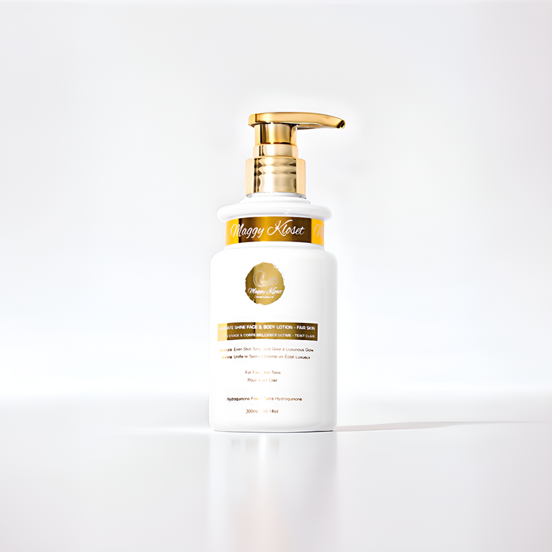 Lait Visage & Corps Brillance Ultime - Teint Clair