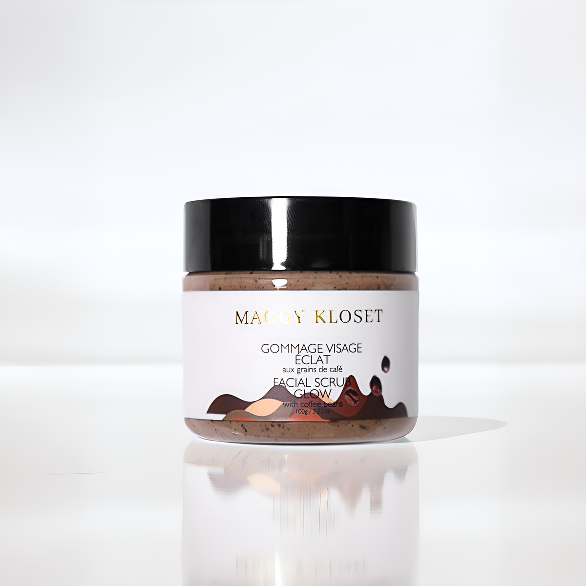 Gommage Visage Éclat aux grains de café